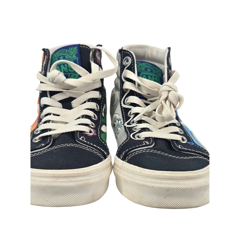 Vans Off The Wall Women's 6.5 Sk8-Hi Love Mother Earth Sneakers  Multicolor - Picture 6 of 9